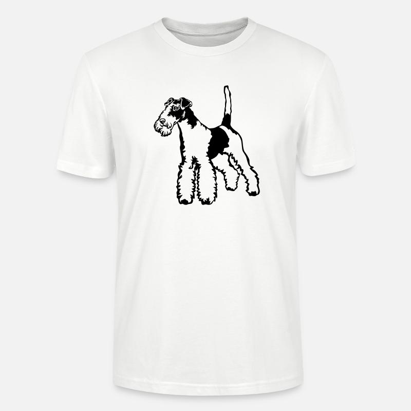 Foxterrier - Stanley/Stella Unisex Bio-T-Shirt CRAFTER - Weiß