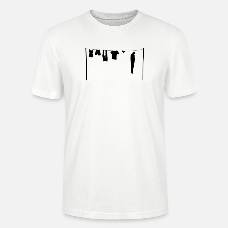 Der Gehängte - Stanley/Stella Unisex Bio-T-Shirt CRAFTER - Weiß