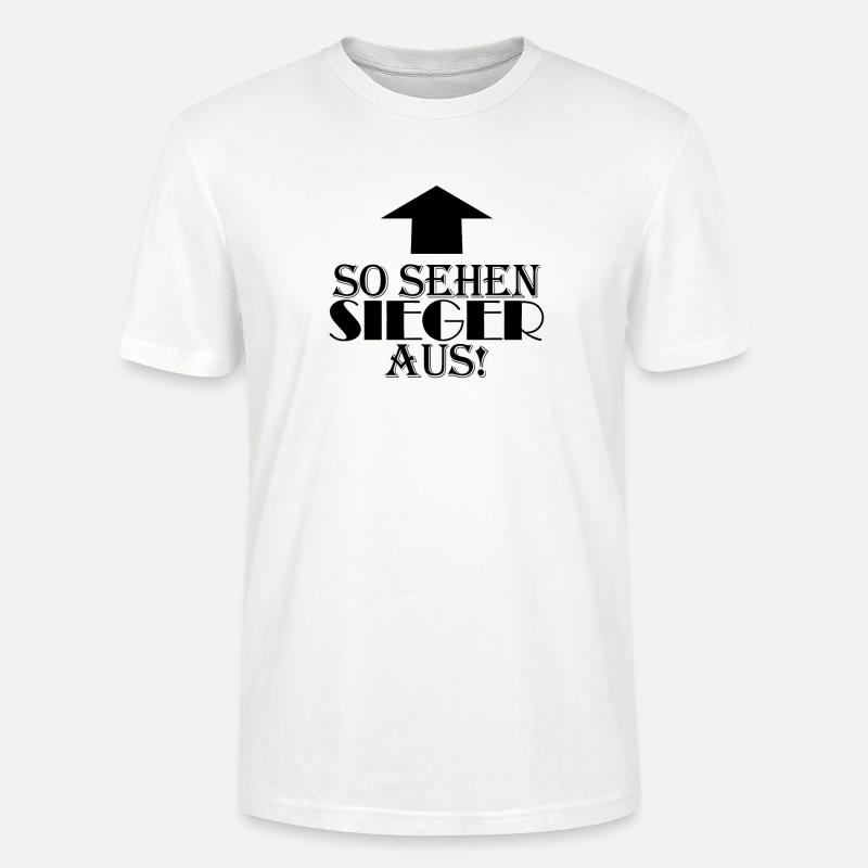 Sieger Erster Gewinner - Stanley/Stella Unisex Bio-T-Shirt CRAFTER - Weiß