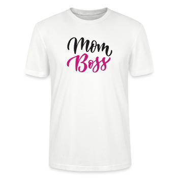 Meilleure maman - T-shirt bio CRAFTER Stanley Stella Unisexe - blanc - Devant - Alina (178cm) & Michal (187cm)