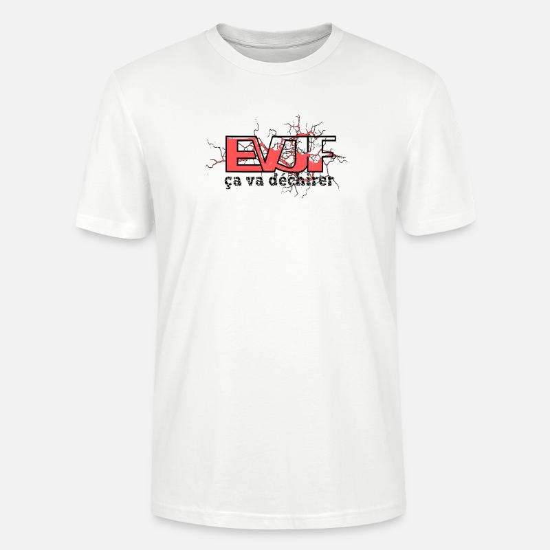 EVJF ça va déchirer - T-shirt bio CRAFTER Stanley Stella Unisexe - blanc