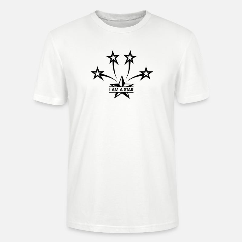 Ich bin ein Star - Stanley/Stella Unisex Bio-T-Shirt CRAFTER - Weiß