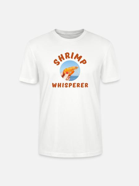 Shrimp Whisperer-Logo - Stanley/Stella Unisex Bio-T-Shirt CRAFTER - Weiß