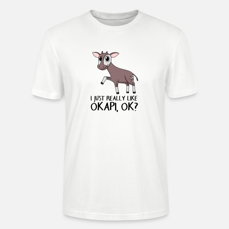 Okapi - Stanley/Stella Unisex Bio-T-Shirt CRAFTER - Weiß