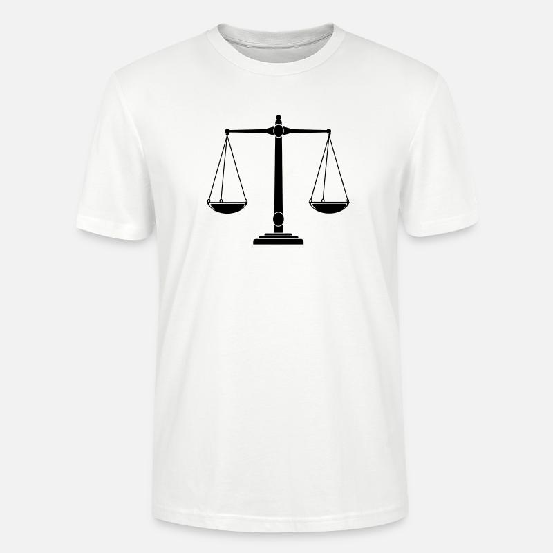 Tellerwaage - Stanley/Stella Unisex Bio-T-Shirt CRAFTER - Weiß