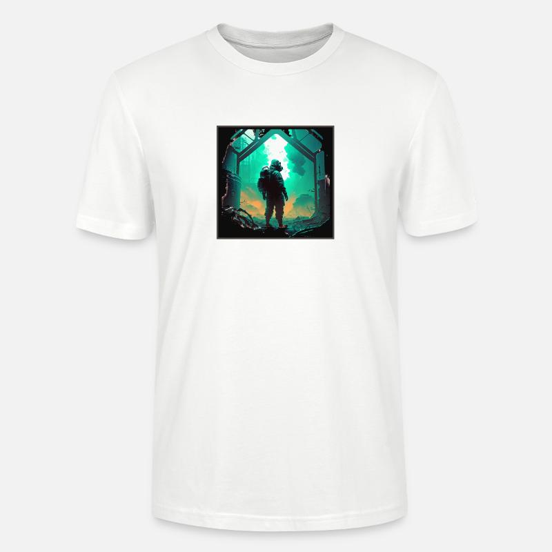 Apocalypse Laboratory - Stanley/Stella CRAFTER Unisex Organic T-Shirt - white