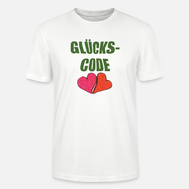 glückscode - Stanley/Stella Unisex Bio-T-Shirt CRAFTER - Weiß