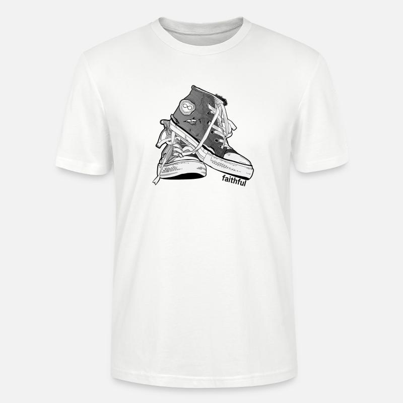 Fidèle-BW - T-shirt bio CRAFTER Stanley Stella Unisexe - blanc