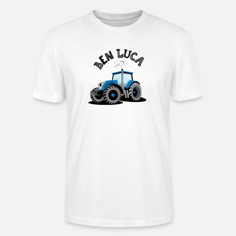 Traktor Ben Luca - Stanley/Stella Unisex Bio-T-Shirt CRAFTER - Weiß