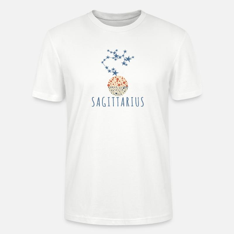 Das Sternbild Schütze - Stanley/Stella Unisex Bio-T-Shirt CRAFTER - Weiß