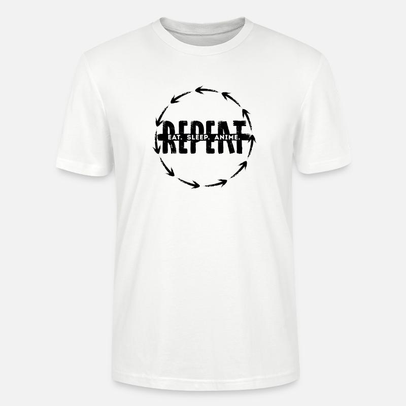 Déclaration d’anime Mangastyle Comic Animation Manga - T-shirt bio CRAFTER Stanley Stella Unisexe - blanc