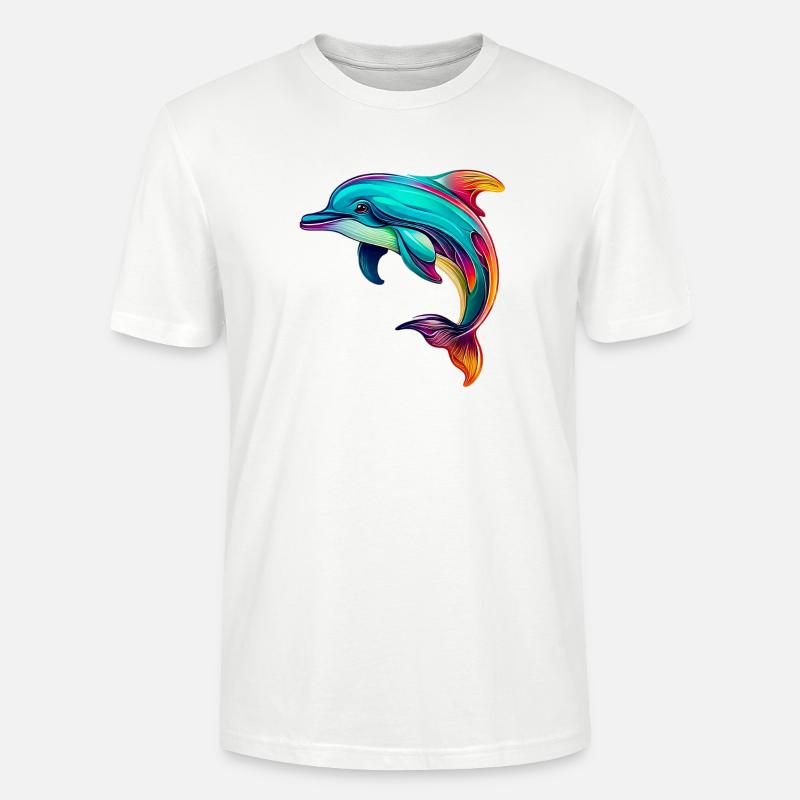 Delfin - Stanley/Stella Unisex Bio-T-Shirt CRAFTER - Weiß