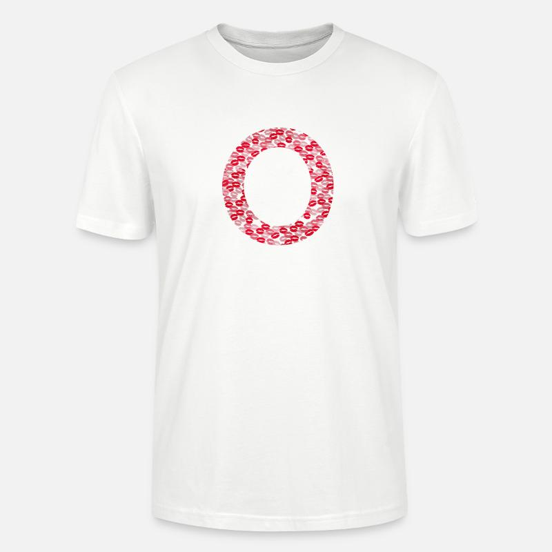 Buchstabe O - Erstes Geschenk - Stanley/Stella Unisex Bio-T-Shirt CRAFTER - Weiß