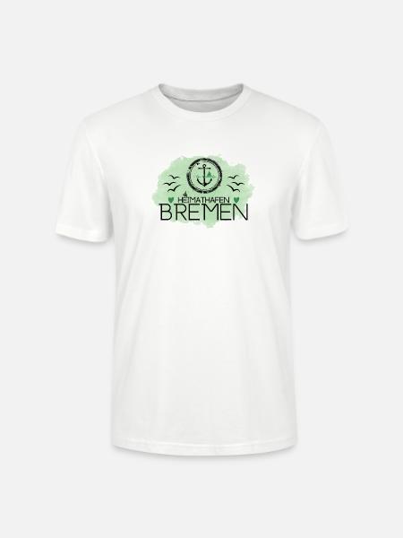 Heimathafen Bremen - Stanley/Stella Unisex Bio-T-Shirt CRAFTER - Weiß