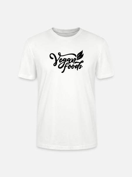 Aliments végétaliens - T-shirt bio CRAFTER Stanley Stella Unisexe - blanc