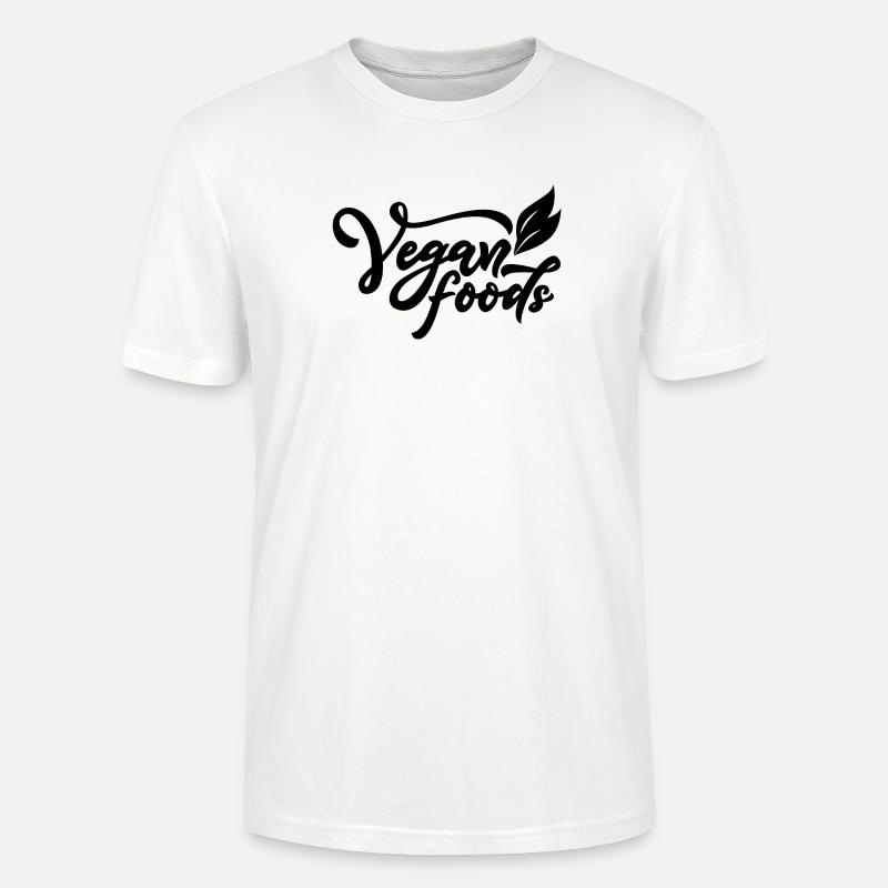 Aliments végétaliens - T-shirt bio CRAFTER Stanley Stella Unisexe - blanc