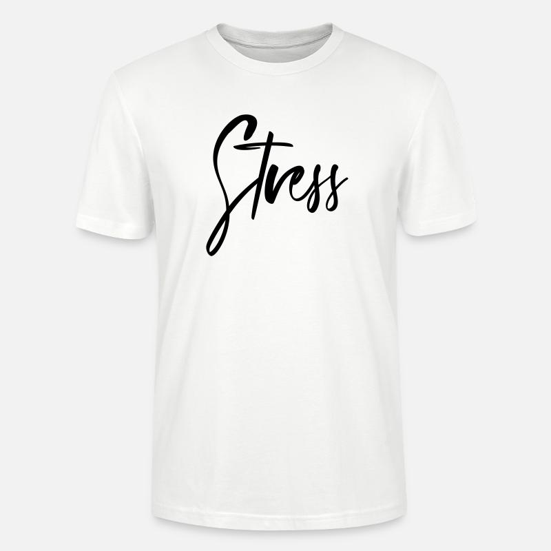Stress - Stanley/Stella Unisex Bio-T-Shirt CRAFTER - Weiß