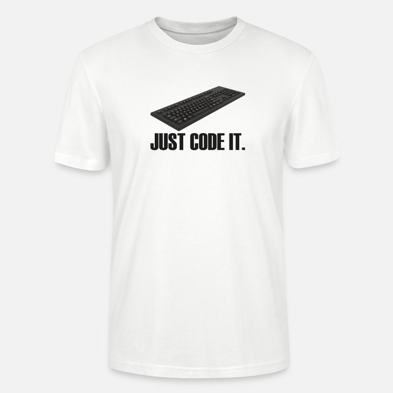 Just Code it - Stanley/Stella Unisex Bio-T-Shirt CRAFTER - Weiß