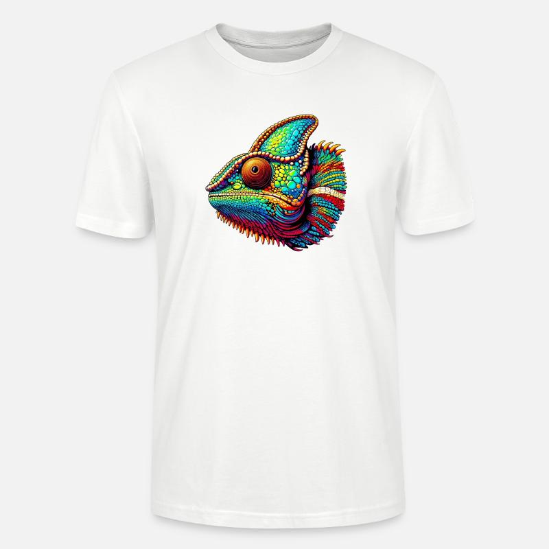 Chamäleon - Stanley/Stella Unisex Bio-T-Shirt CRAFTER - Weiß