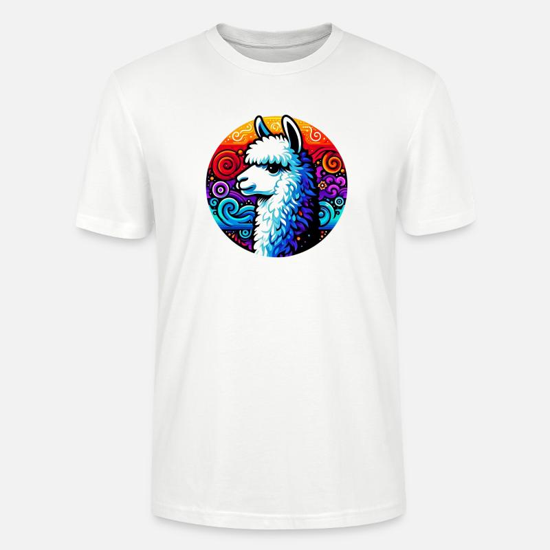Alpaga - T-shirt bio CRAFTER Stanley Stella Unisexe - blanc