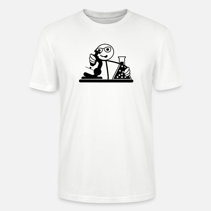 Wissenschaftler oder Biologe - Stanley/Stella Unisex Bio-T-Shirt CRAFTER - Weiß