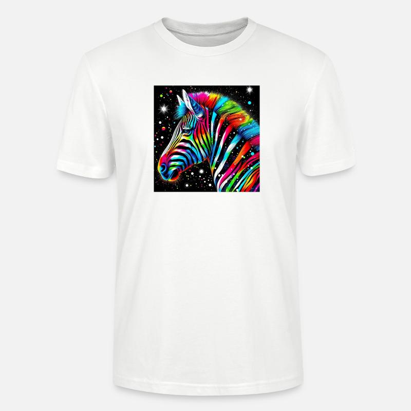 Zebra - Stanley/Stella Unisex Bio-T-Shirt CRAFTER - Weiß