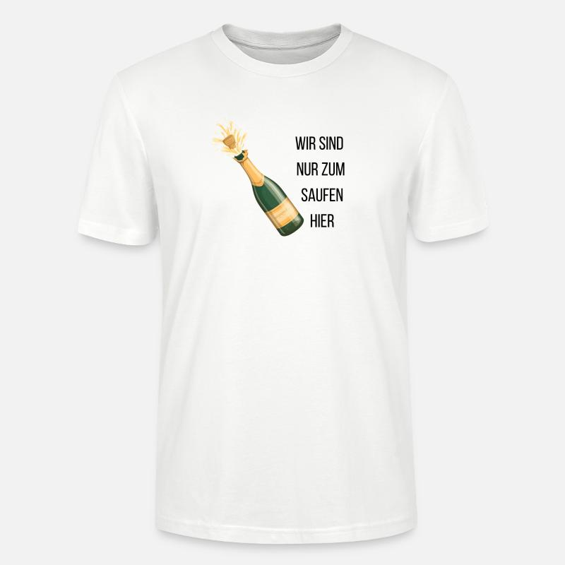 Junggesellen/in Abschied - Stanley/Stella Unisex Bio-T-Shirt CRAFTER - Weiß