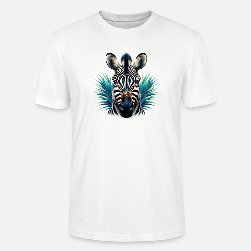 Zebra - Stanley/Stella Unisex Bio-T-Shirt CRAFTER - Weiß