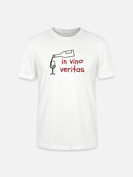 In Vino Veritas Weindesign - Stanley/Stella Unisex Bio-T-Shirt CRAFTER - Weiß