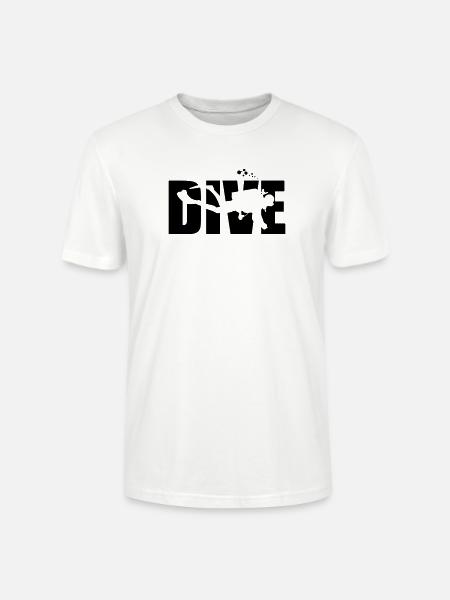 Dive Design für Tauchgang-Profis - Stanley/Stella Unisex Bio-T-Shirt CRAFTER - Weiß