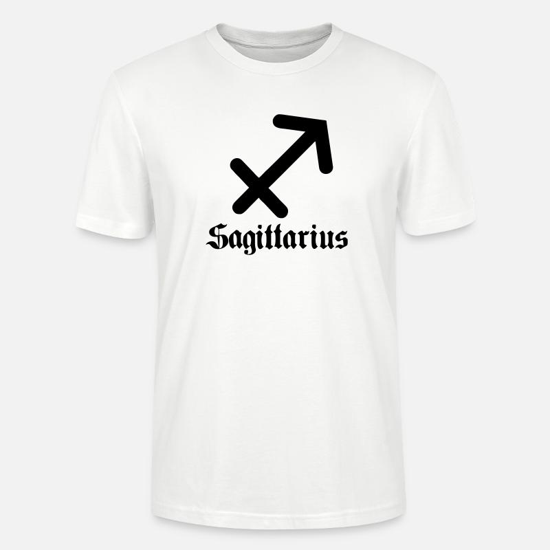 Boogschutter Schütze - Stanley/Stella Unisex Bio-T-Shirt CRAFTER - Weiß