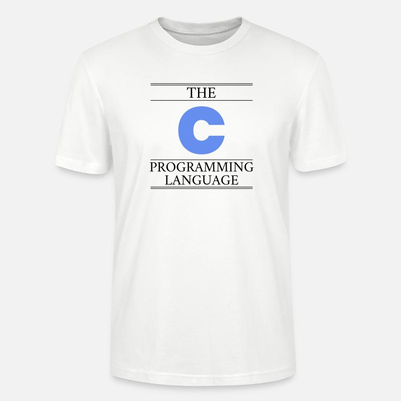 The C Programming Language - Stanley/Stella CRAFTER Unisex Organic T-Shirt - white