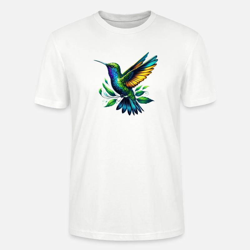 Kolibri - Stanley/Stella Unisex Bio-T-Shirt CRAFTER - Weiß
