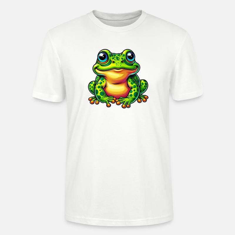 Frosch - Stanley/Stella Unisex Bio-T-Shirt CRAFTER - Weiß