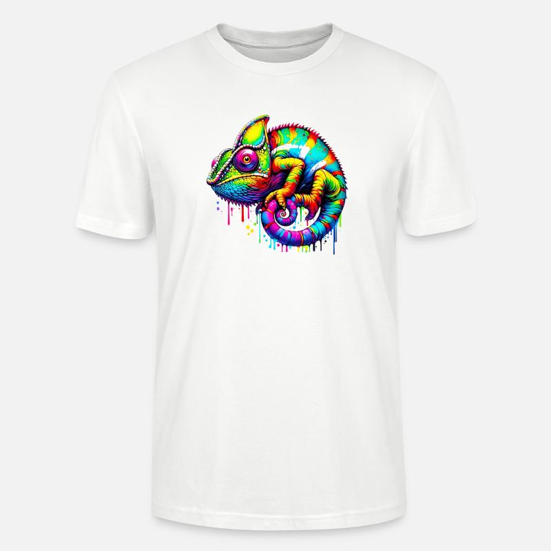 Chamäleon - Stanley/Stella Unisex Bio-T-Shirt CRAFTER - Weiß