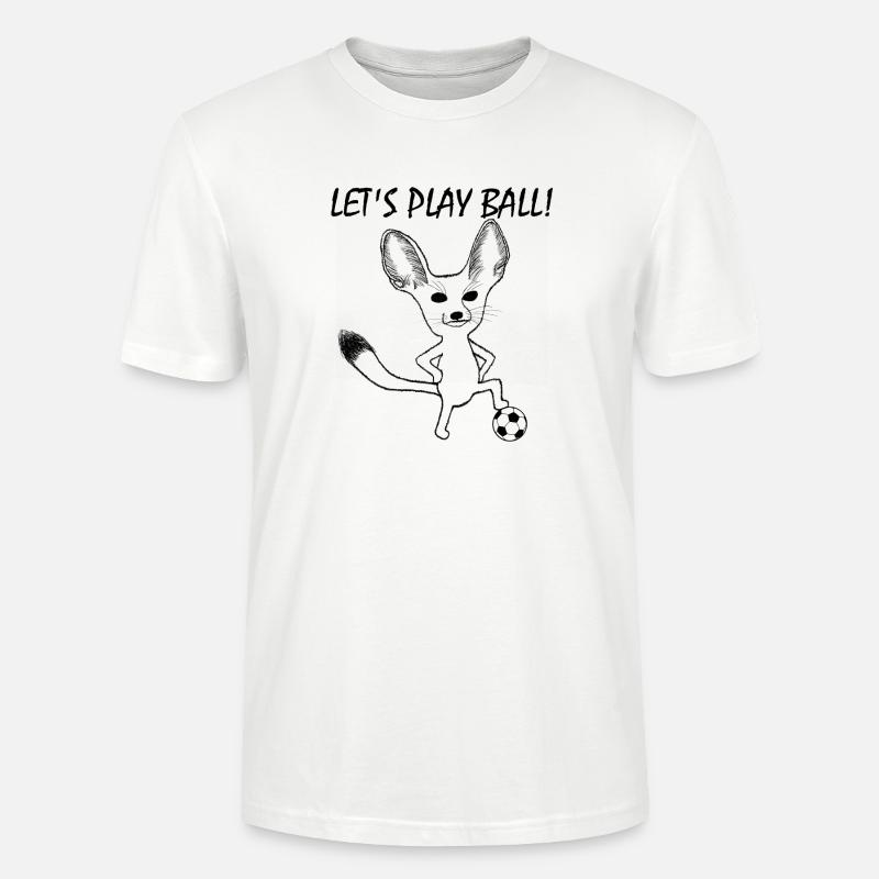 Fennek Let's Play Ball! - Stanley/Stella Unisex Bio-T-Shirt CRAFTER - Weiß