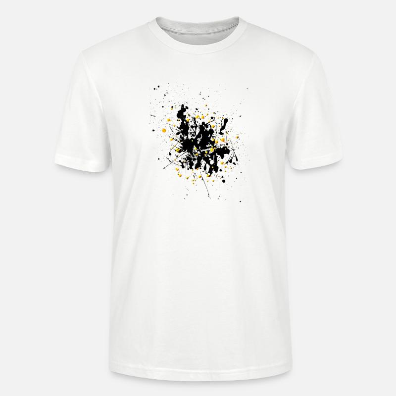 Yellowblack.Splash - Stanley/Stella Unisex Bio-T-Shirt CRAFTER - Weiß