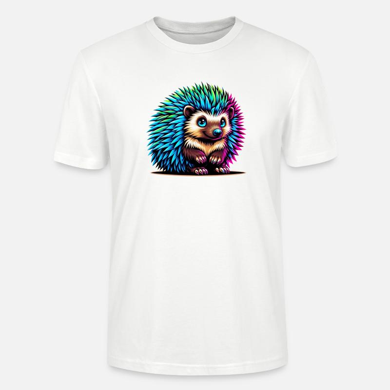 Igel - Stanley/Stella Unisex Bio-T-Shirt CRAFTER - Weiß