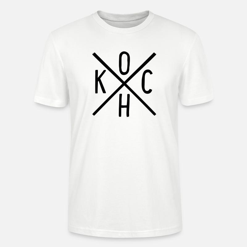 Cuire - T-shirt bio CRAFTER Stanley Stella Unisexe - blanc