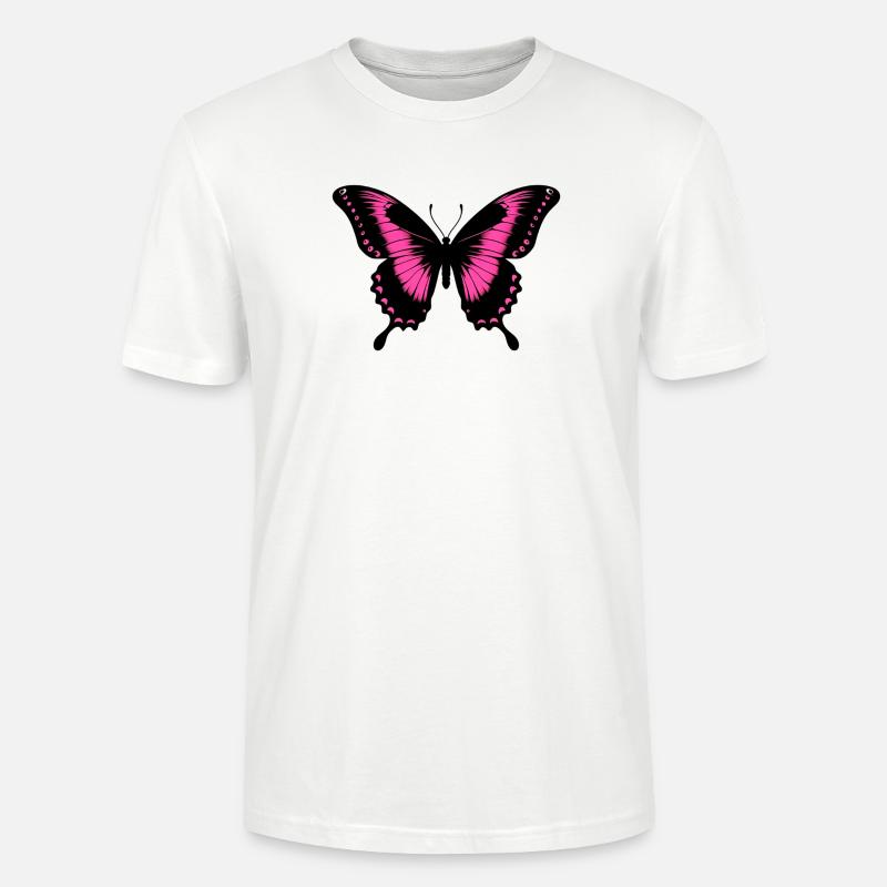 Papillon - T-shirt bio CRAFTER Stanley Stella Unisexe - blanc