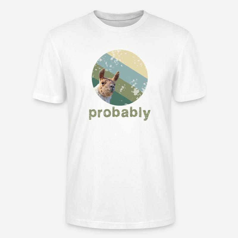 Alpaka - Stanley/Stella Unisex Bio-T-Shirt CRAFTER - Weiß