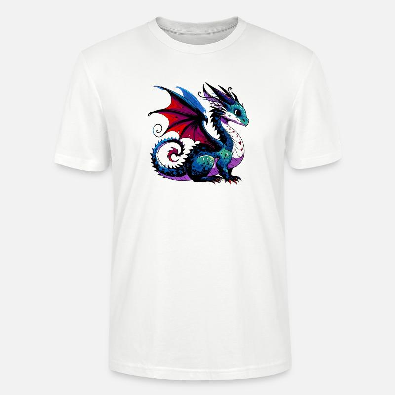 Dragon - T-shirt bio CRAFTER Stanley Stella Unisexe - blanc