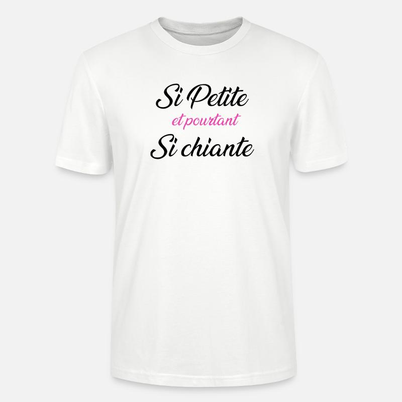 so klein und doch so langweilig - Stanley/Stella Unisex Bio-T-Shirt CRAFTER - Weiß