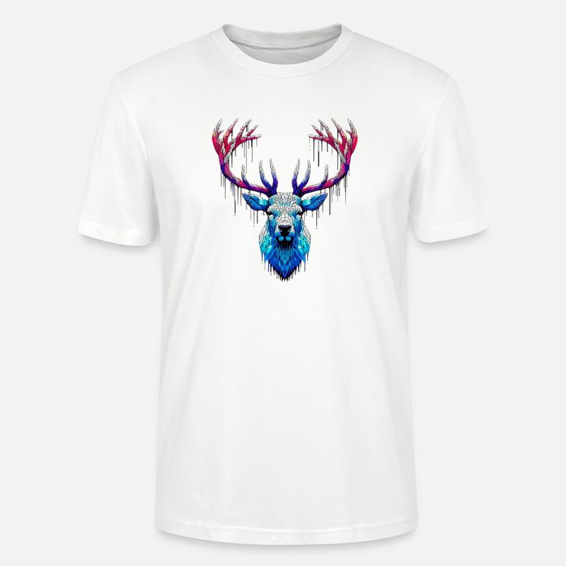 Eishirsch - Stanley/Stella Unisex Bio-T-Shirt CRAFTER - Weiß