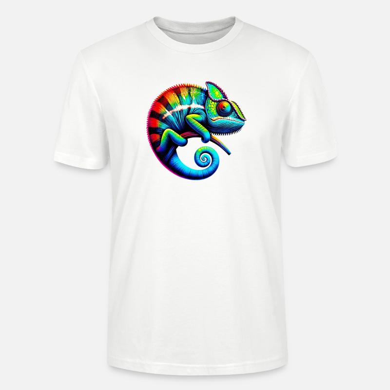Chamäleon - Stanley/Stella Unisex Bio-T-Shirt CRAFTER - Weiß