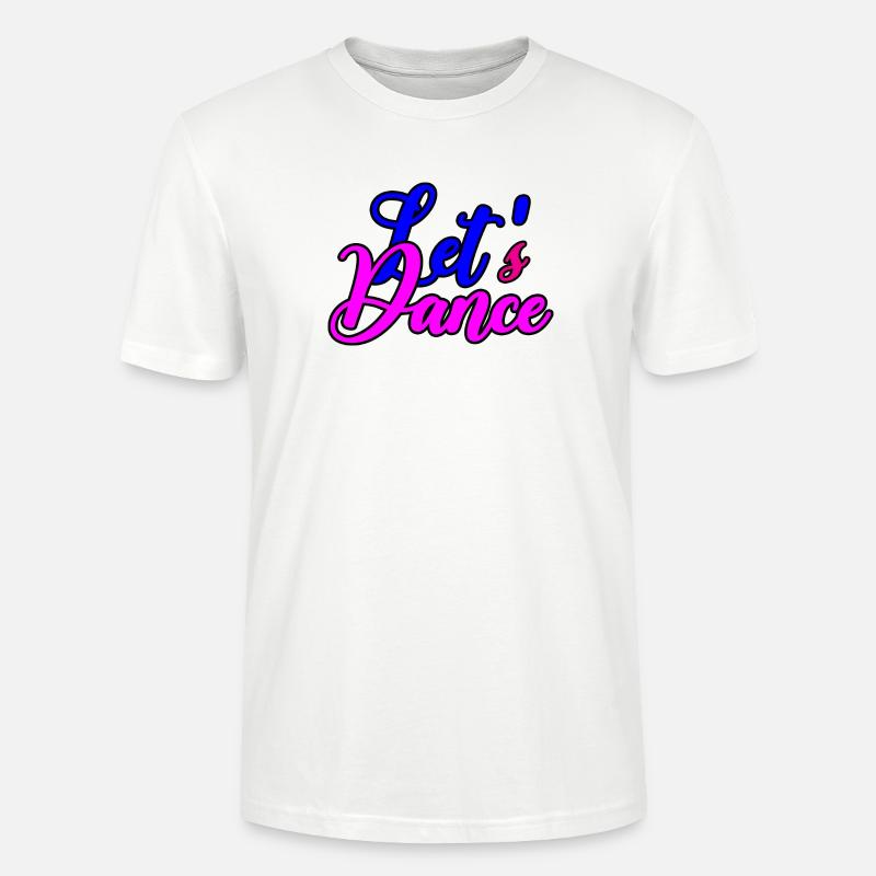 Motivation de danse joyeuse - T-shirt bio CRAFTER Stanley Stella Unisexe - blanc