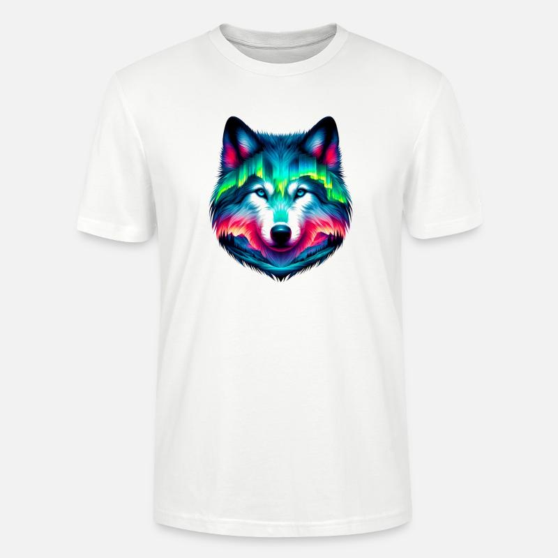 Wolf - Stanley/Stella Unisex Bio-T-Shirt CRAFTER - Weiß