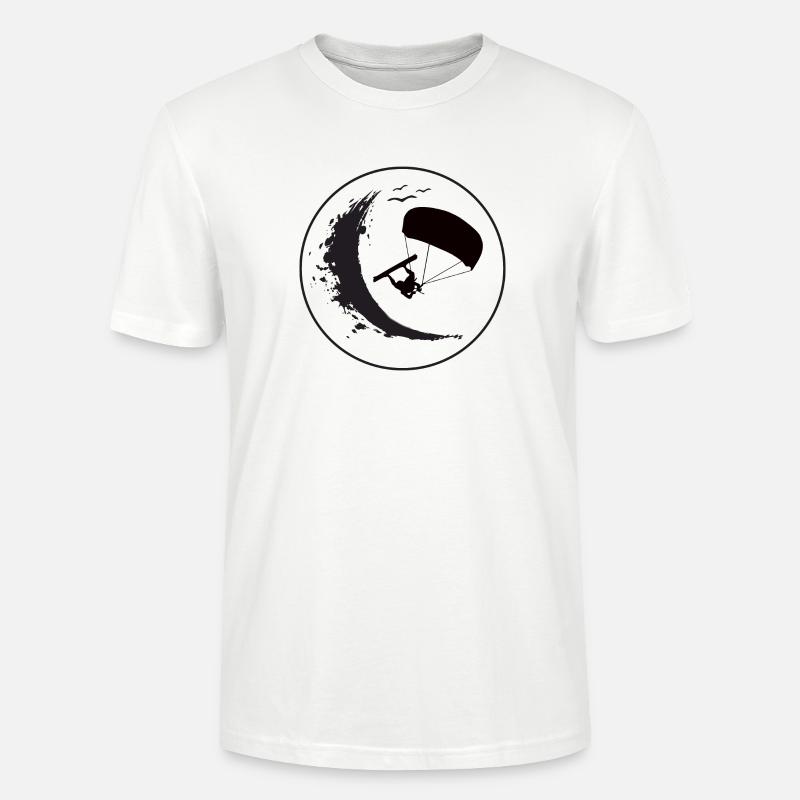 Wave Rider Eclipse - Stanley/Stella Unisex Bio-T-Shirt CRAFTER - Weiß