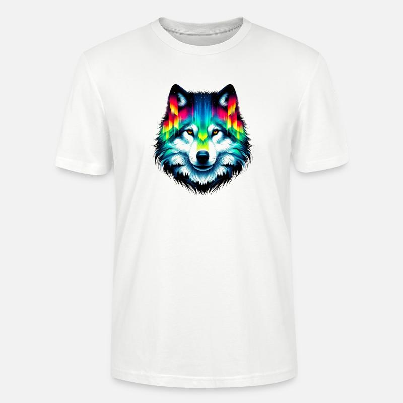 Wolf - Stanley/Stella Unisex Bio-T-Shirt CRAFTER - Weiß