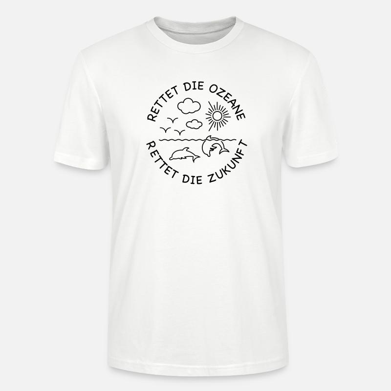 Delfin - Stanley/Stella Unisex Bio-T-Shirt CRAFTER - Weiß